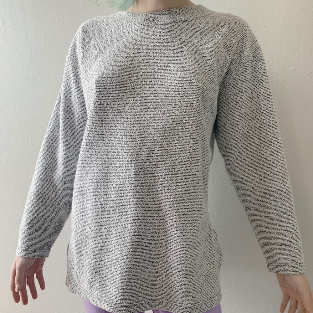 Gray tunic sweatshirt M-L